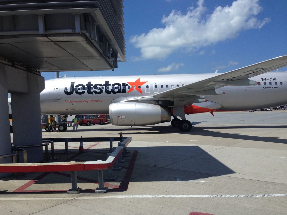 バスゲート途中