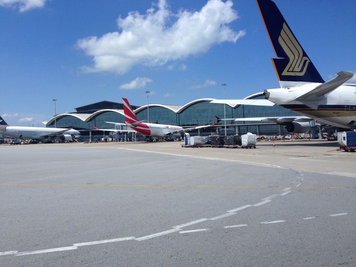 バスゲート途中