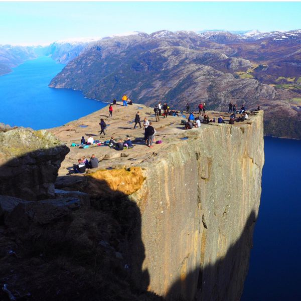 ノルウェー「「ノルウェー　プレーケストーレン」」の写真