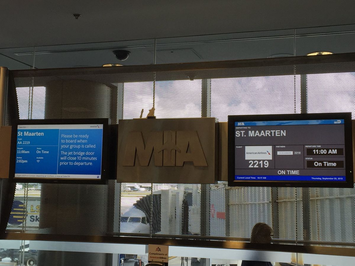 経由地2
マイアミ国際空港（MIA)