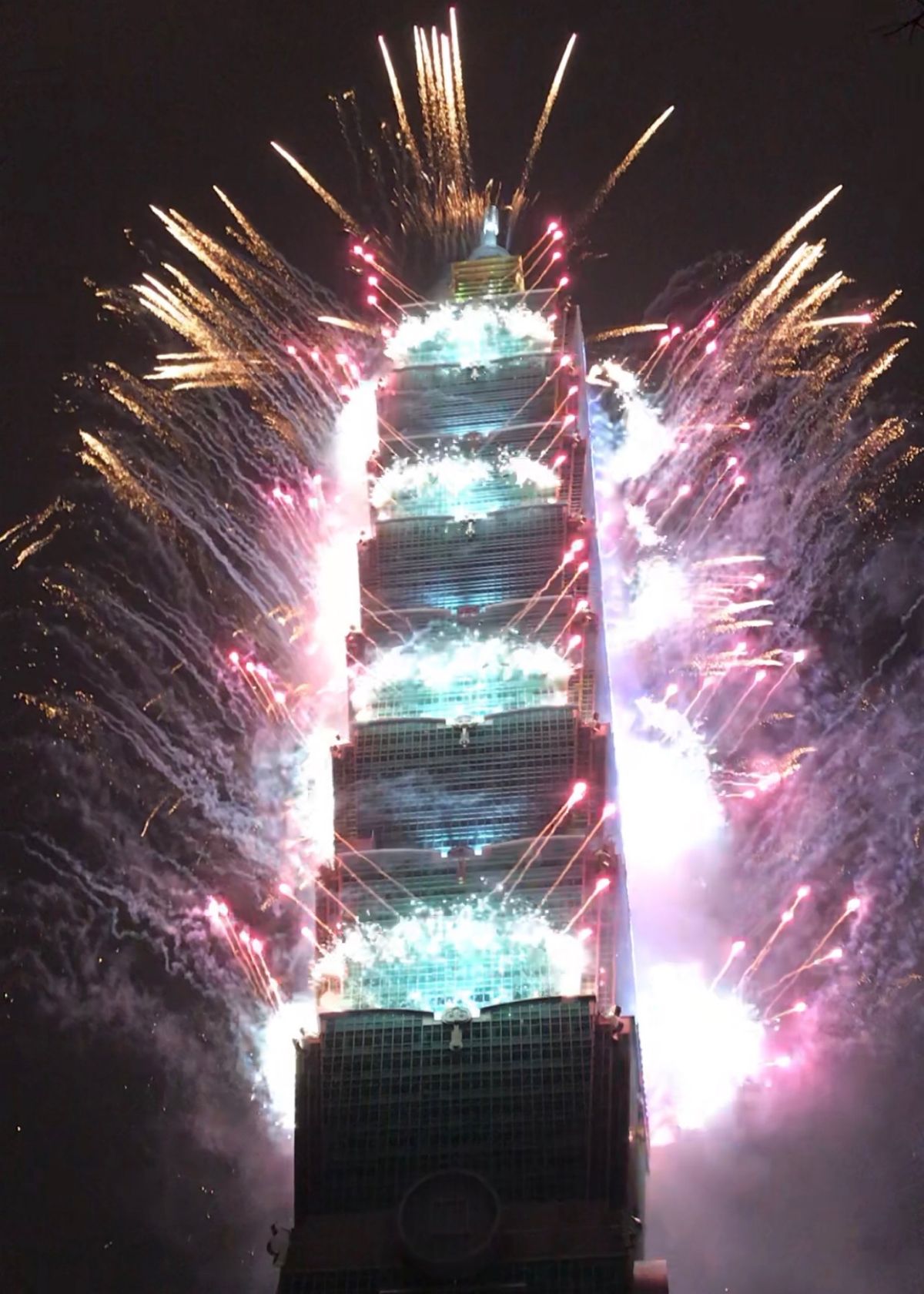 台北カウントダウンと台中の彩虹眷村と高美湿地
