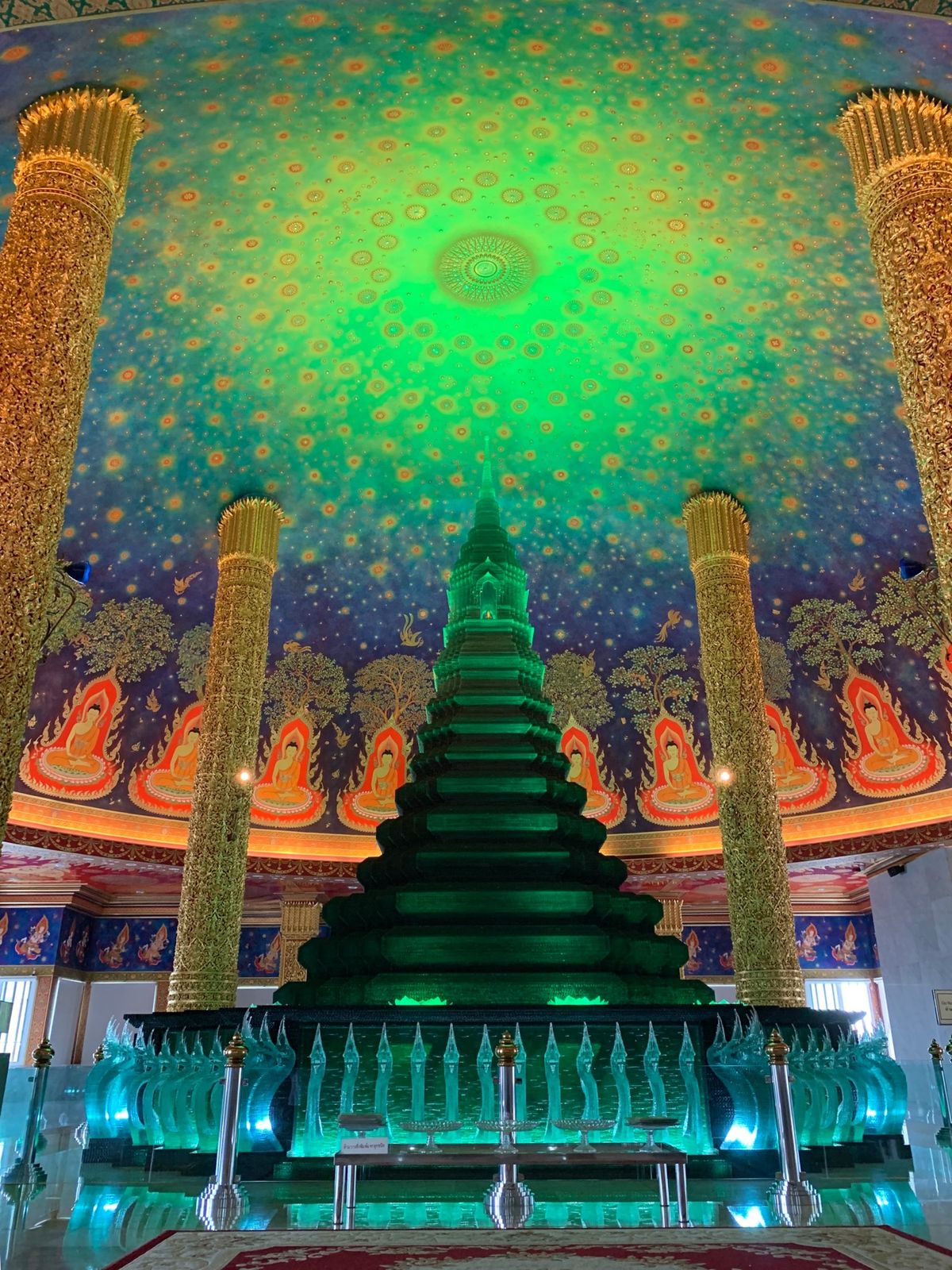 アユタヤとラチャダー鉄道市場とワットパクナム