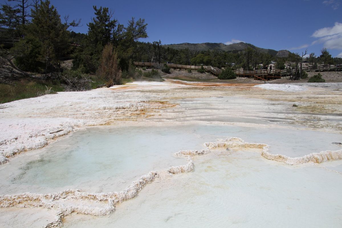 マンモスホットスプリングス！
