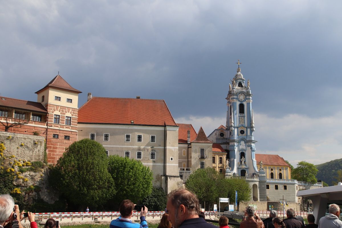 デュルンシュタインに到着！
デュルンシュタイン城にも登りました！