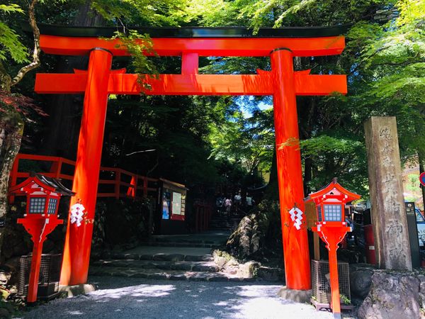日本・京都「鞍馬寺〜貴船神社」の写真