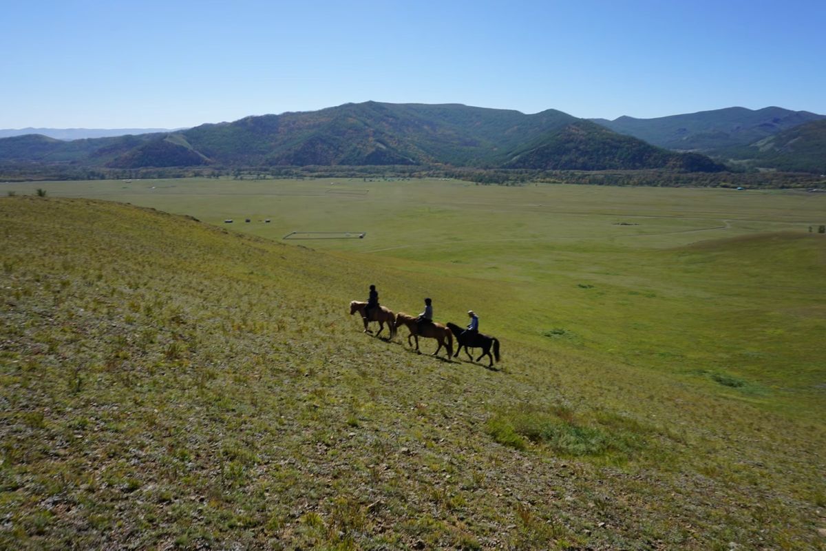 広すぎて大きすぎて、かっこよすぎた大地。
気持ちよく進んでくれた馬もありが...