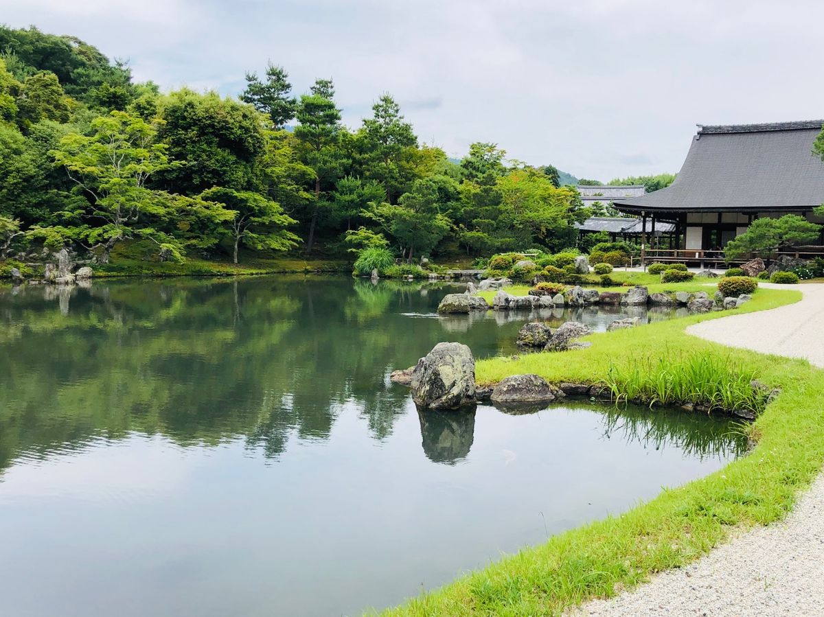 渡月橋〜常寂光寺〜竹林〜天龍寺

どこも人少なめ！