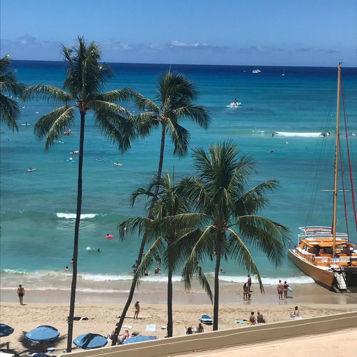 4泊6日のハワイ旅行。