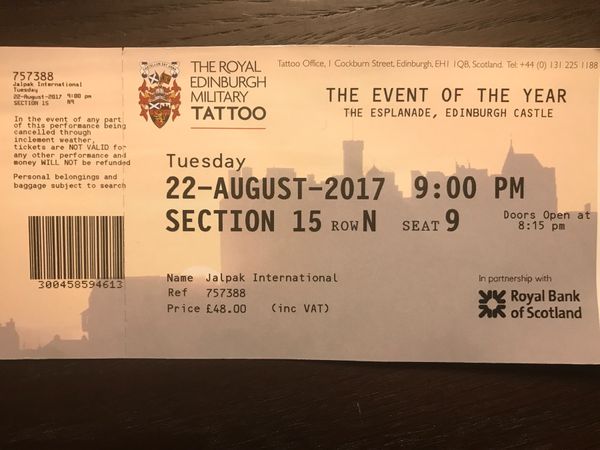 イギリス(英国)・ロンドン「エディンバラ〜イギリス」の写真：この時期限定の音楽イベント🎶
ミリタリー...