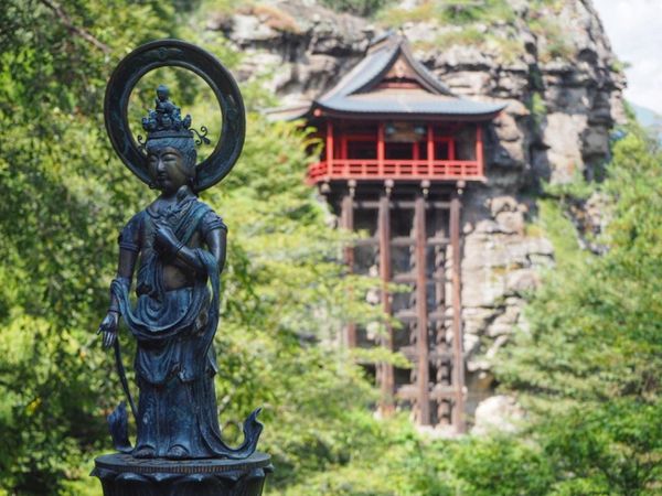 日本「長野」の写真：釈尊寺