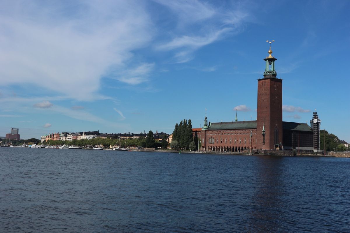 ストックホルム市庁舎
ノーベル賞晩餐会会場になっています