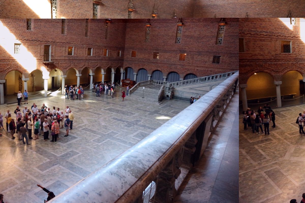 ストックホルム市庁舎
ノーベル賞晩餐会会場になっています