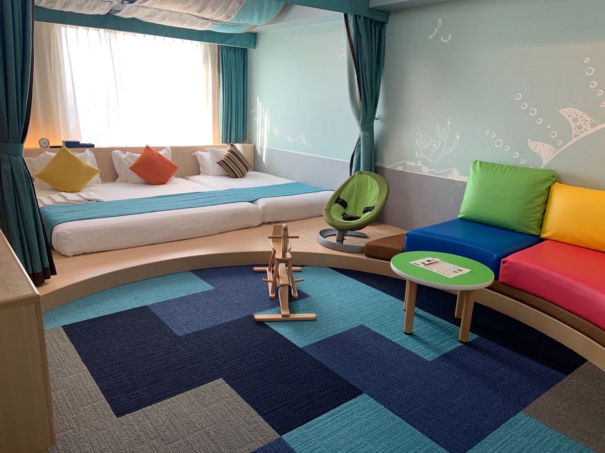 ホテルユニバーサルポート🏨
Wakuwakuルームというベビー👶🏻にも優し...