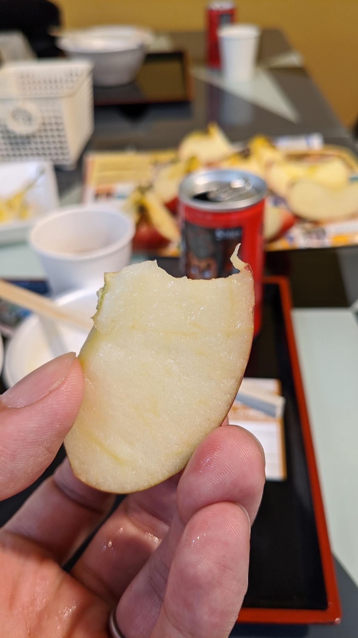 大角天というらしい食べ物。
魚のすり身を平たく伸ばしている。
ここまで伸ば...