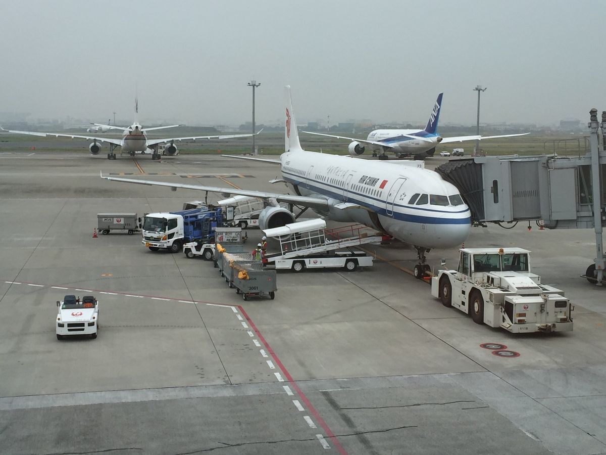 CA422　HND-PEK
B-6555　Airbus A321-213(...