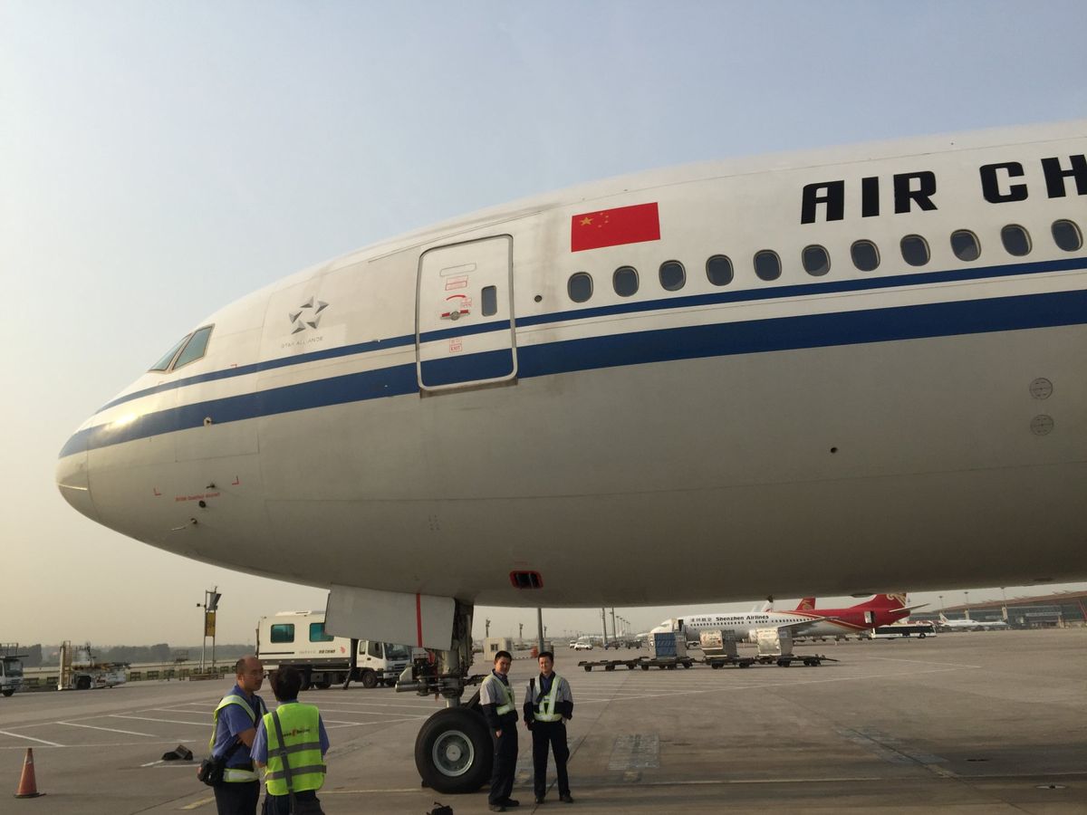 CA989　BKK-PEK
B-2063　Boeing777-2J6