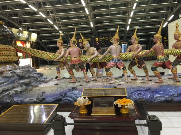 中国・PEK「弾丸バンコク　スワンナプーム空港撮影旅行」の写真：バンコクスワンナプーム国際空港