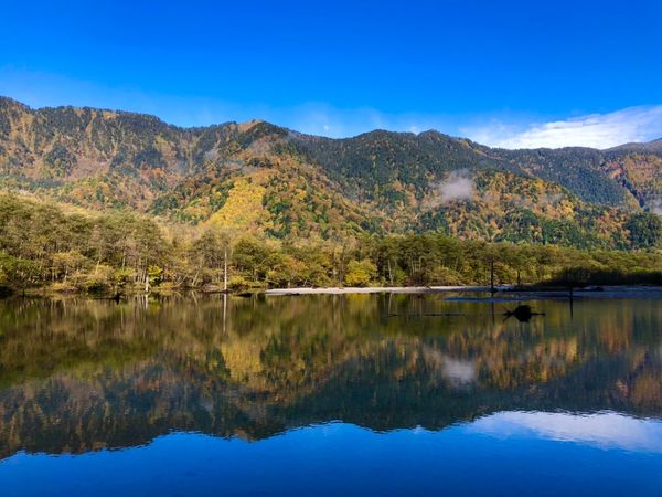 日本・長野県「2020年・秋の上高地紅葉の旅」の写真
