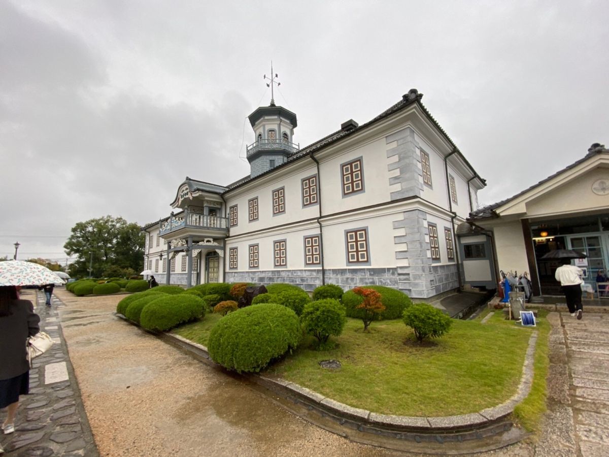 松本市内観光は旧開智小学校。信州蕎麦も美味しかった。