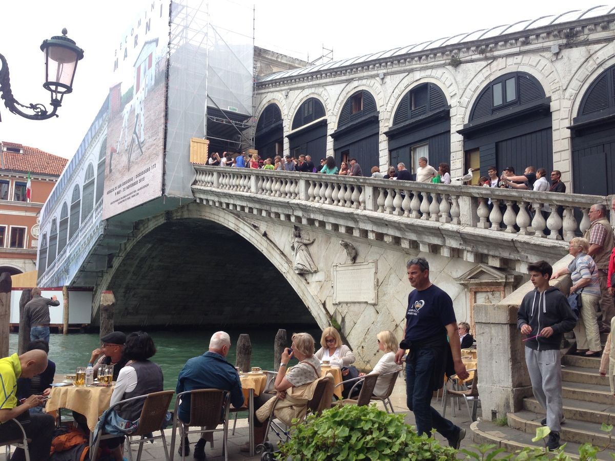 ベネチア　　
塔からの景色は最高でした〜