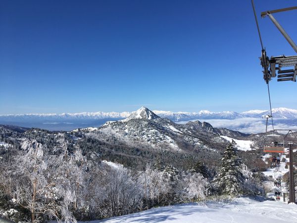 日本・長野県「スキー旅行」の写真