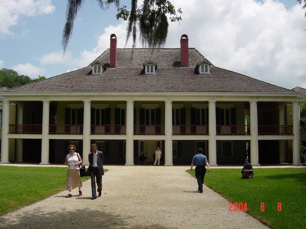 アメリカ(米国)・ニューオーリンズ「2004：ASCO@New Orleans」の写真：仕事の合間にPlantation tou...