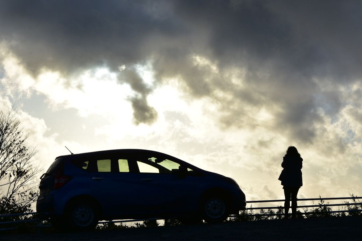 霧が出たり、雨が降ったり、太陽がさしたりと今回の旅は1日にお天気がコロコロ...