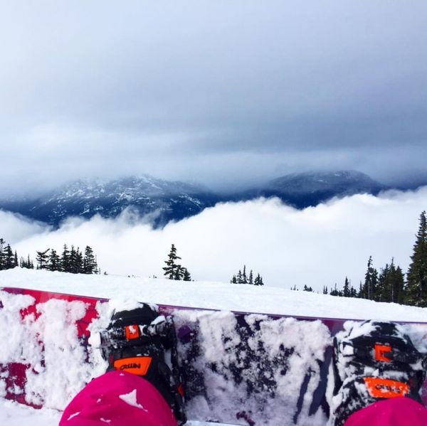 カナダ「Whistler for snowboarding」の写真