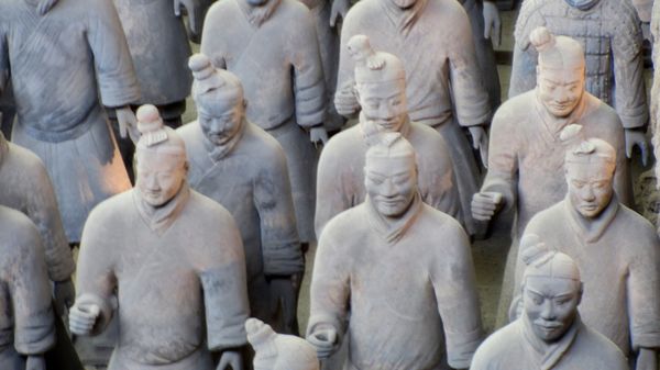 中国「古都の旅　西安&北京」の写真：兵馬俑はすごかった！