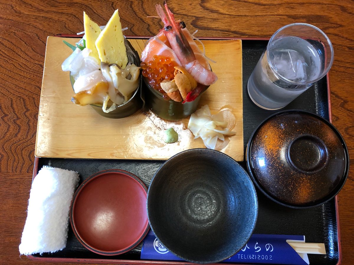 食べたものたち。浜中では都会でもなかなか出会わない繊細な美しいお料理。昆布...