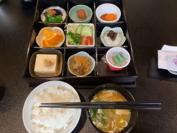 日本・長野県「go to 善光寺　長野県」の写真：薬王院　朝の膳