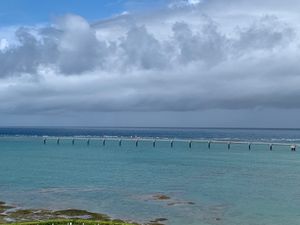 海を見ているとhappyな気分になります。