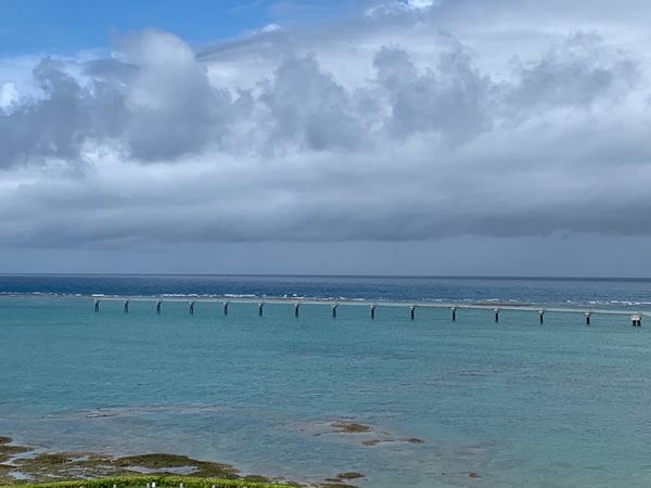 日本・沖縄県「いつかのおもひで😆」の写真：海を見ているとhappyな気分になります。