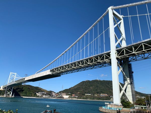 日本・山口県「go to travel  go to MOJI」の写真：門司港へ戻り、レンタサイクルで人道トンネルへ。