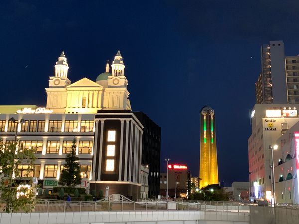 日本・山口県「go to travel  go to MOJI」の写真：下関駅前