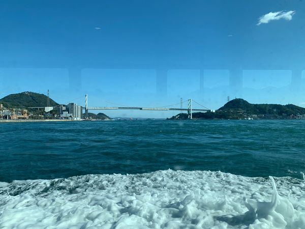 日本・山口県「go to travel  go to MOJI」の写真：船でまた下関へ。
唐戸市場。