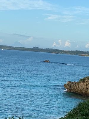 砂山ビーチに夕陽を見に…