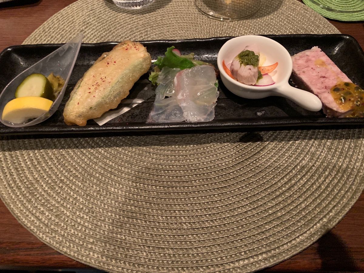 イタリア🇮🇹トスカーナで修行されたシェフのお料理は、とても美味しかったです...