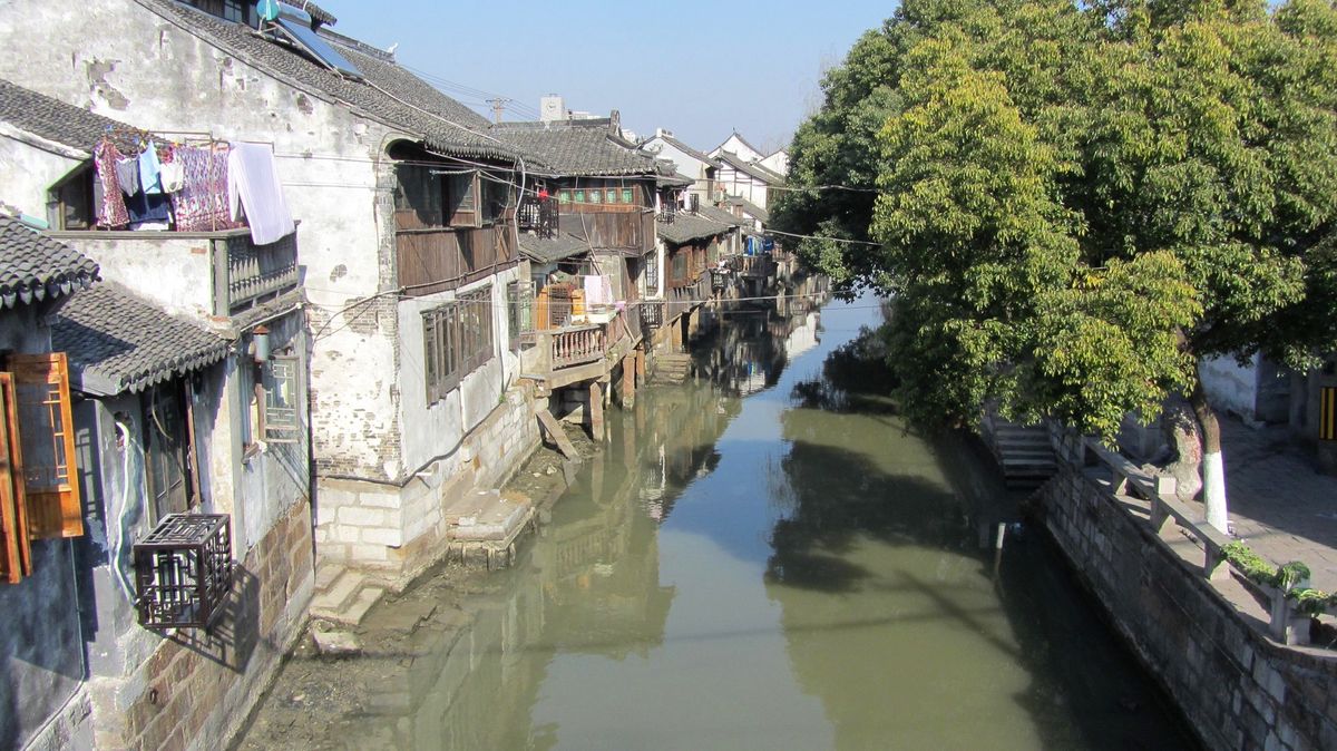 昔の街そのまま残された