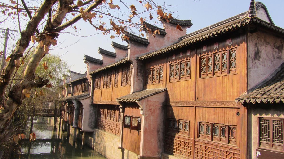 昔の街そのまま残された