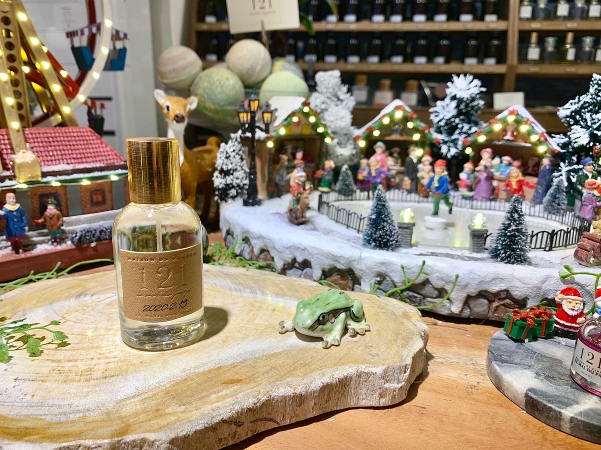 自分好みの香水つくれる幸せ空間❣️