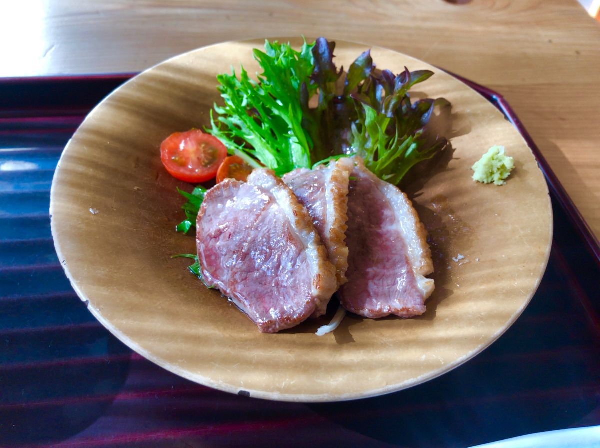 ランチはミシュラン一つ星獲得のお蕎麦屋さん「おがわ」でいただきました。鴨の...