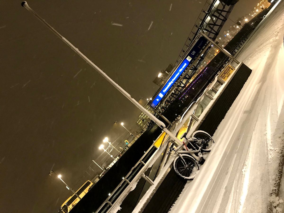 豪雪でフライトできずたまたま延泊できた👍