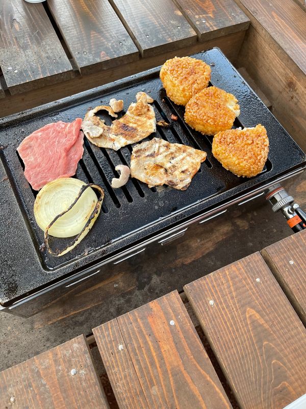 日本・熱海「熱海　家族小旅行」の写真：BBQができます
要予約