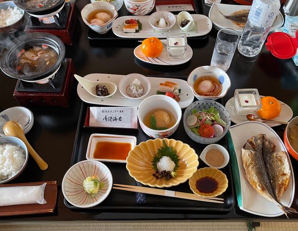 日本・熱海「熱海　家族小旅行」の写真：朝ごはん