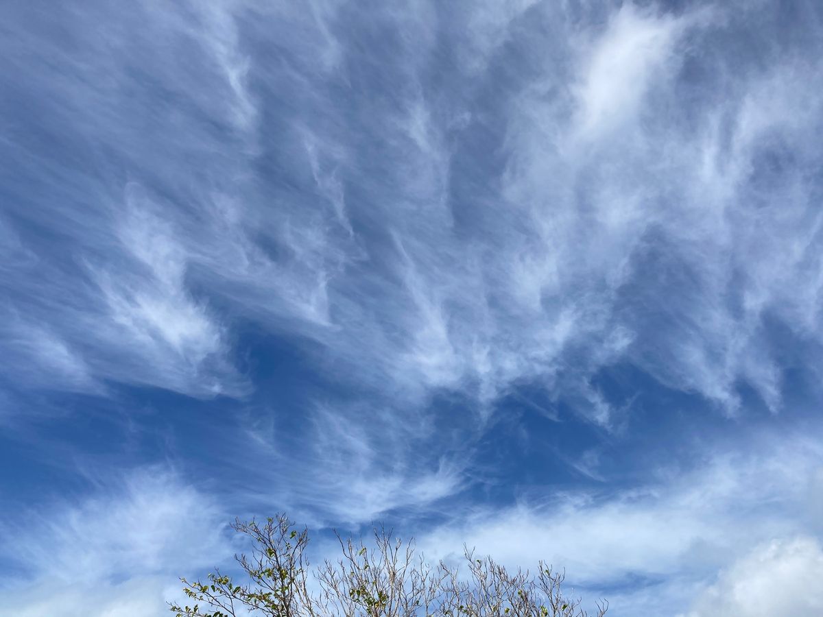 とにかく空が綺麗すぎた