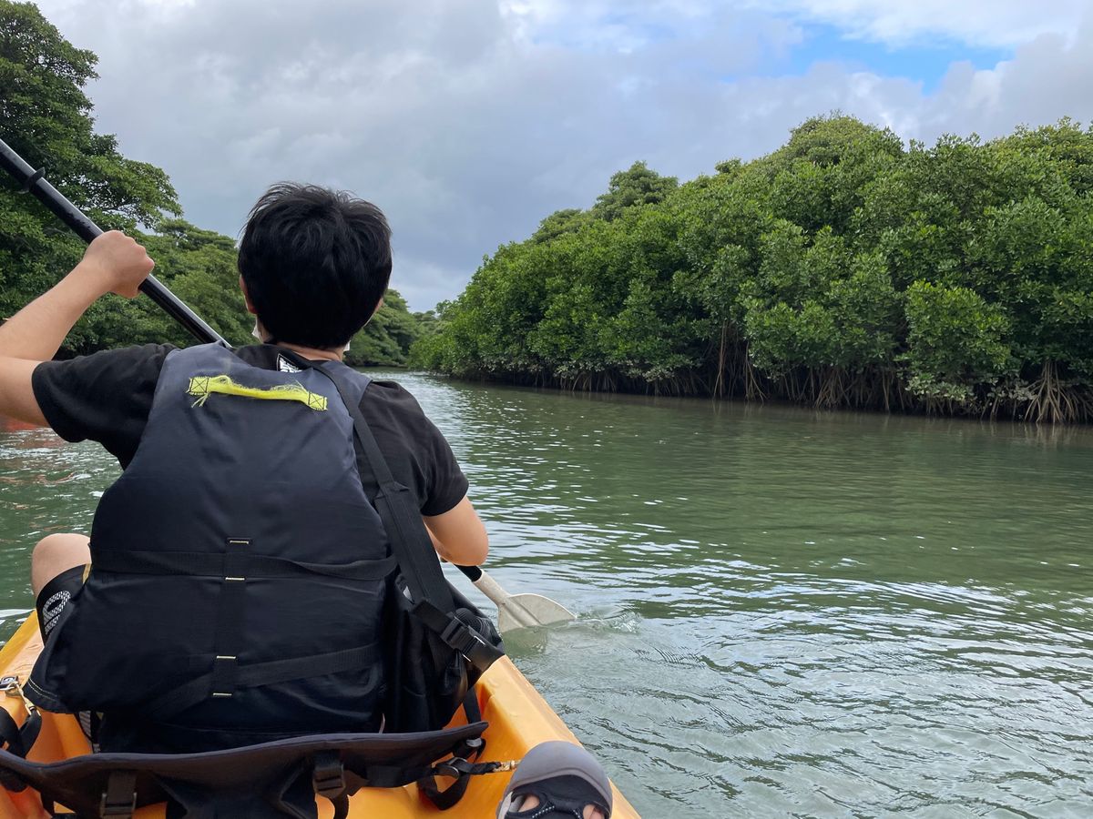 観光デー！
川平湾、サビチ鍾乳洞、石垣島最北端にある平久保灯台、カヤックで...