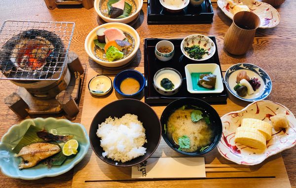 日本・金沢「山中温泉」の写真：朝食