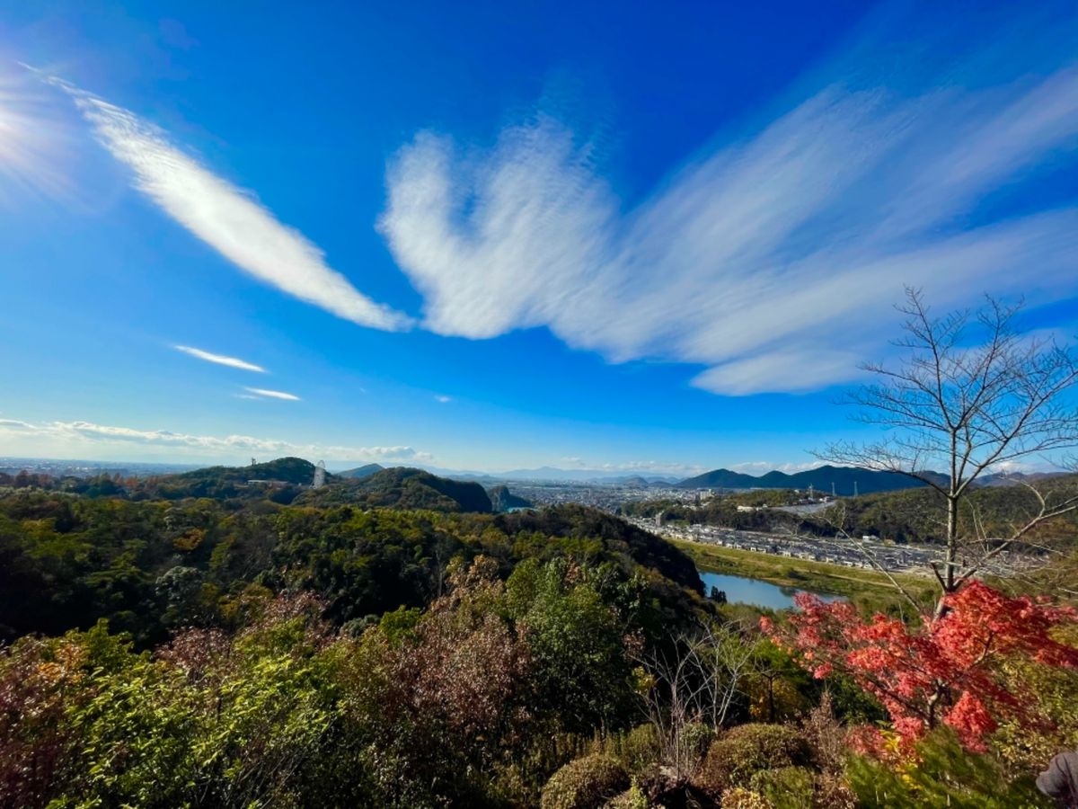 犬山の紅葉の名所寂光院へ。