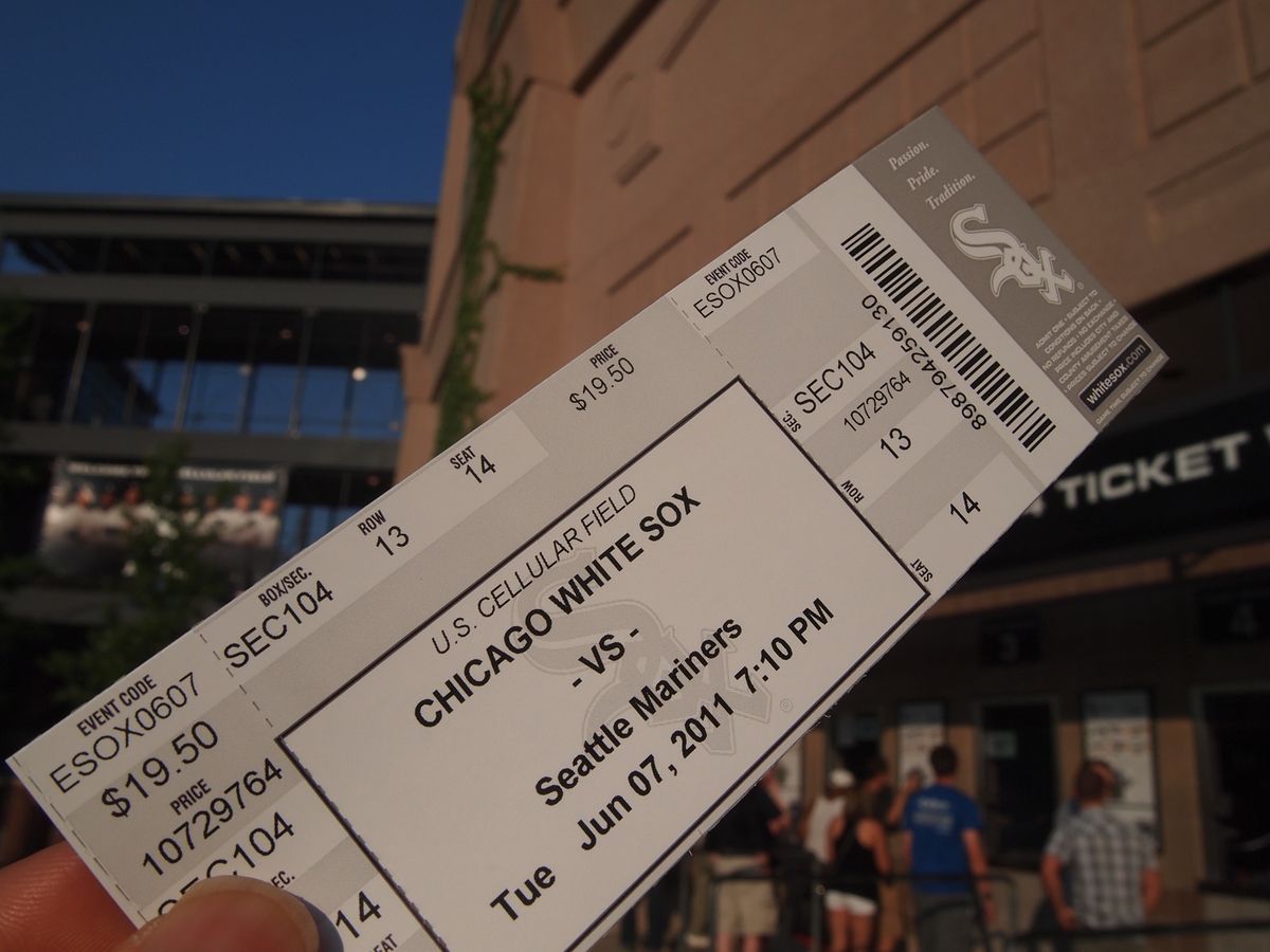 @U.S. Cellular Field①
この年もMLB観戦⚾️
CHI...